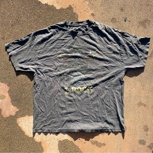 I Rock AOP T-Shirt XL Measurements Gray